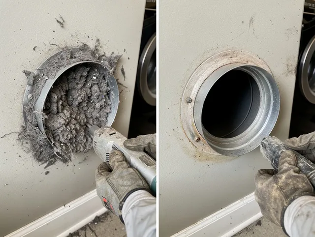 Professional clogged vent cleaning by Worthington Dryer Vent Cleaning in Worthington
