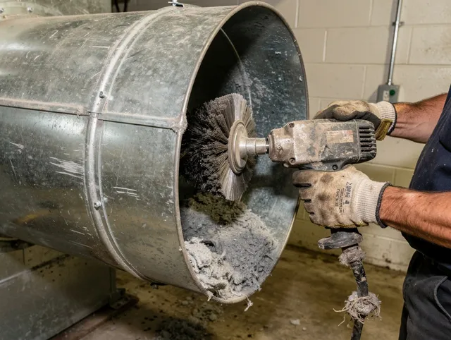 Industrial-grade dryer vent cleaning by Worthington Dryer Vent Cleaning in Worthington